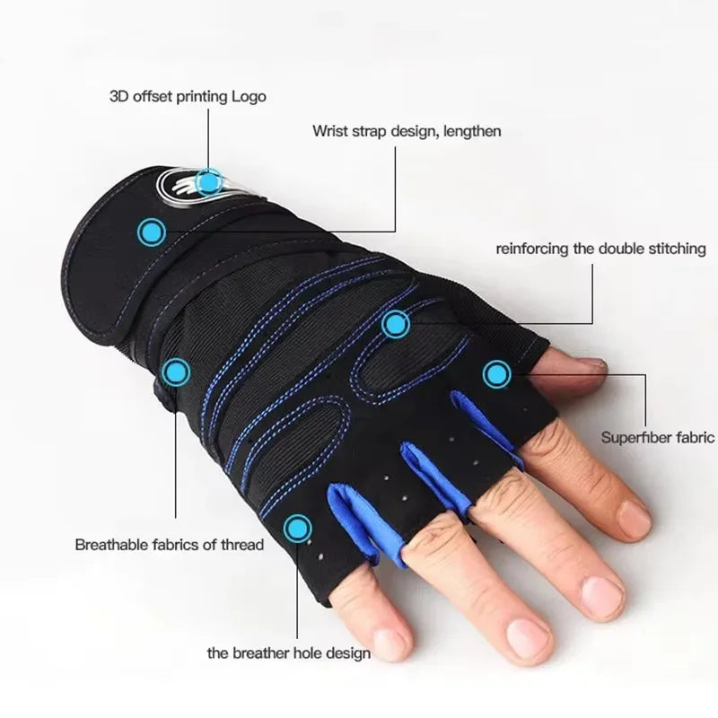 Gym Weight Lifting Gloves Shockproof